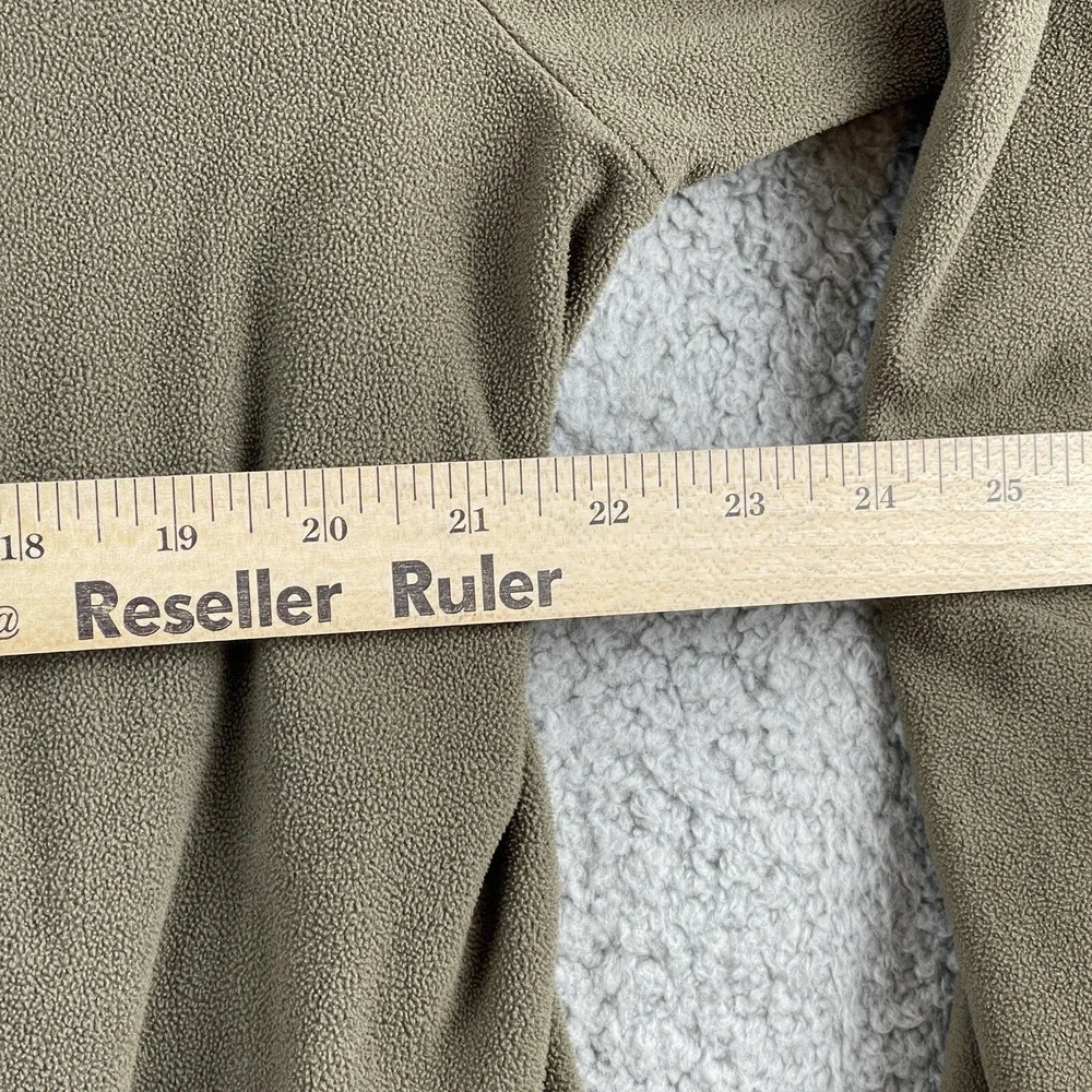 Eddie Bauer First Ascent Fleece Pullover Mens XL Brown 1/4 Zip Jacket Outdoor